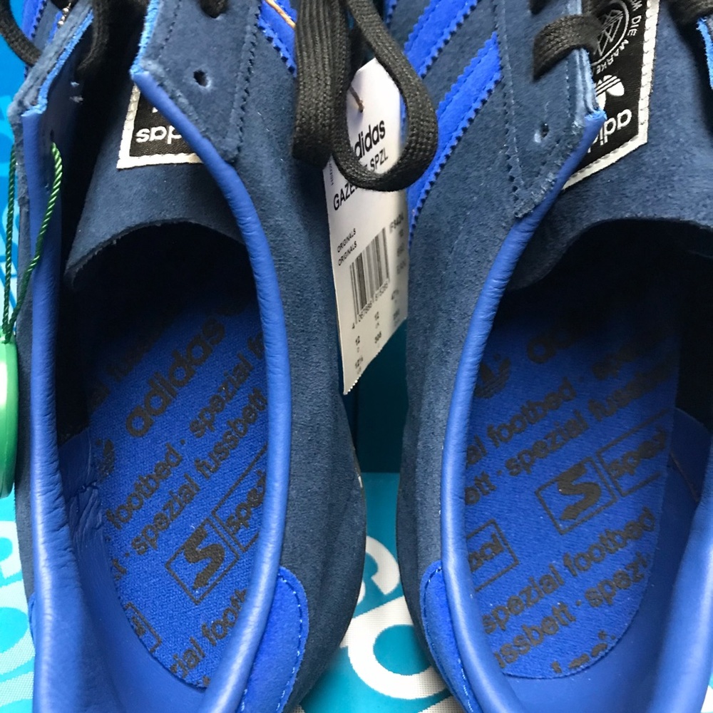 Adidas Originals Gazelle SPZL Night Indigo 12.5M IF8424 NWT DS OG BOX - Picture 7 of 16